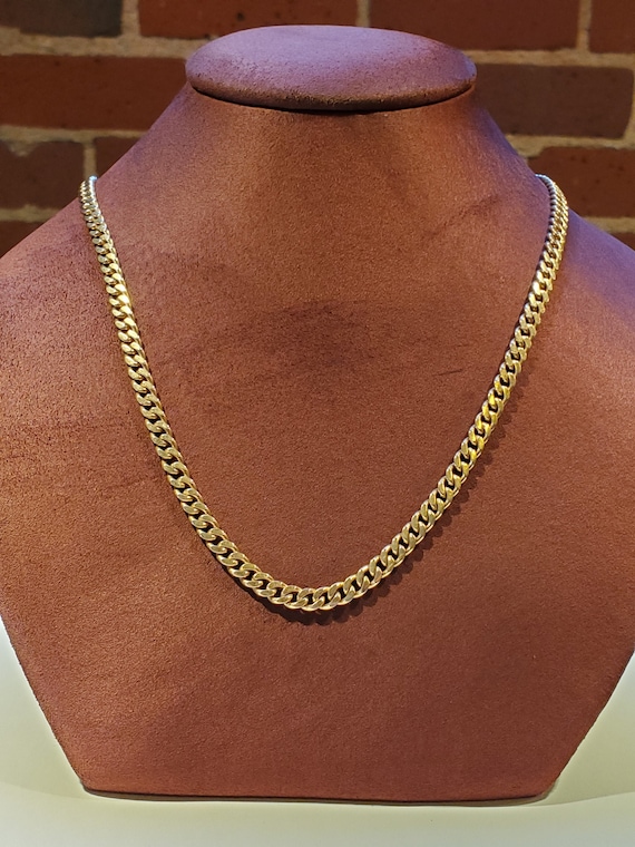 Gold Curb Link Chain - image 1