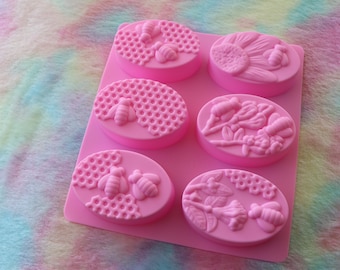 Silicone Honeycomb Mold | Soap Making set