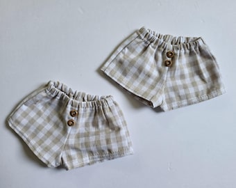 Preppy Cotton Shorts for American Girl Dolls
