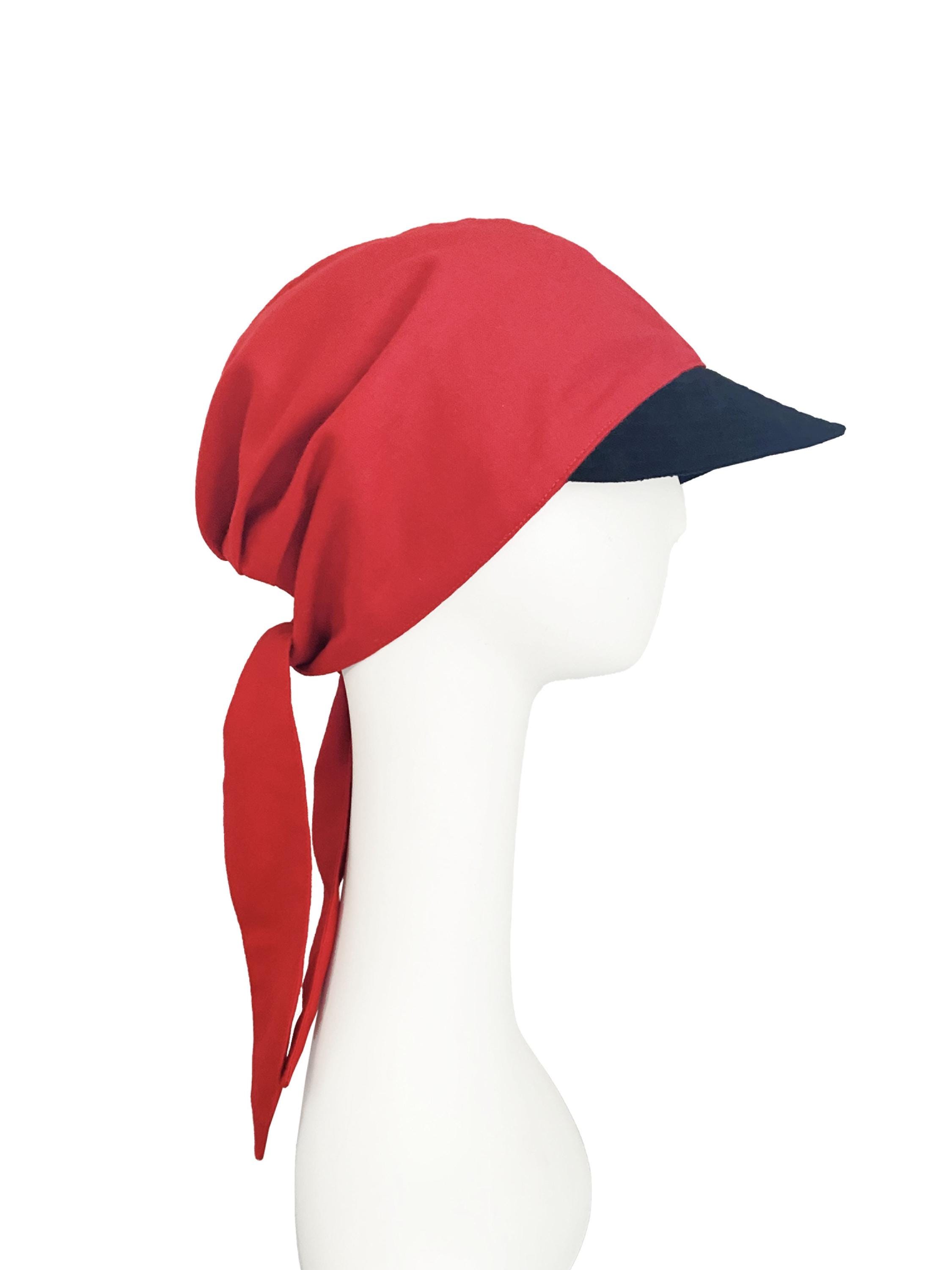 Brooklyn Bandana Cap – Handmade Adjustable Modern Vintage Hat
