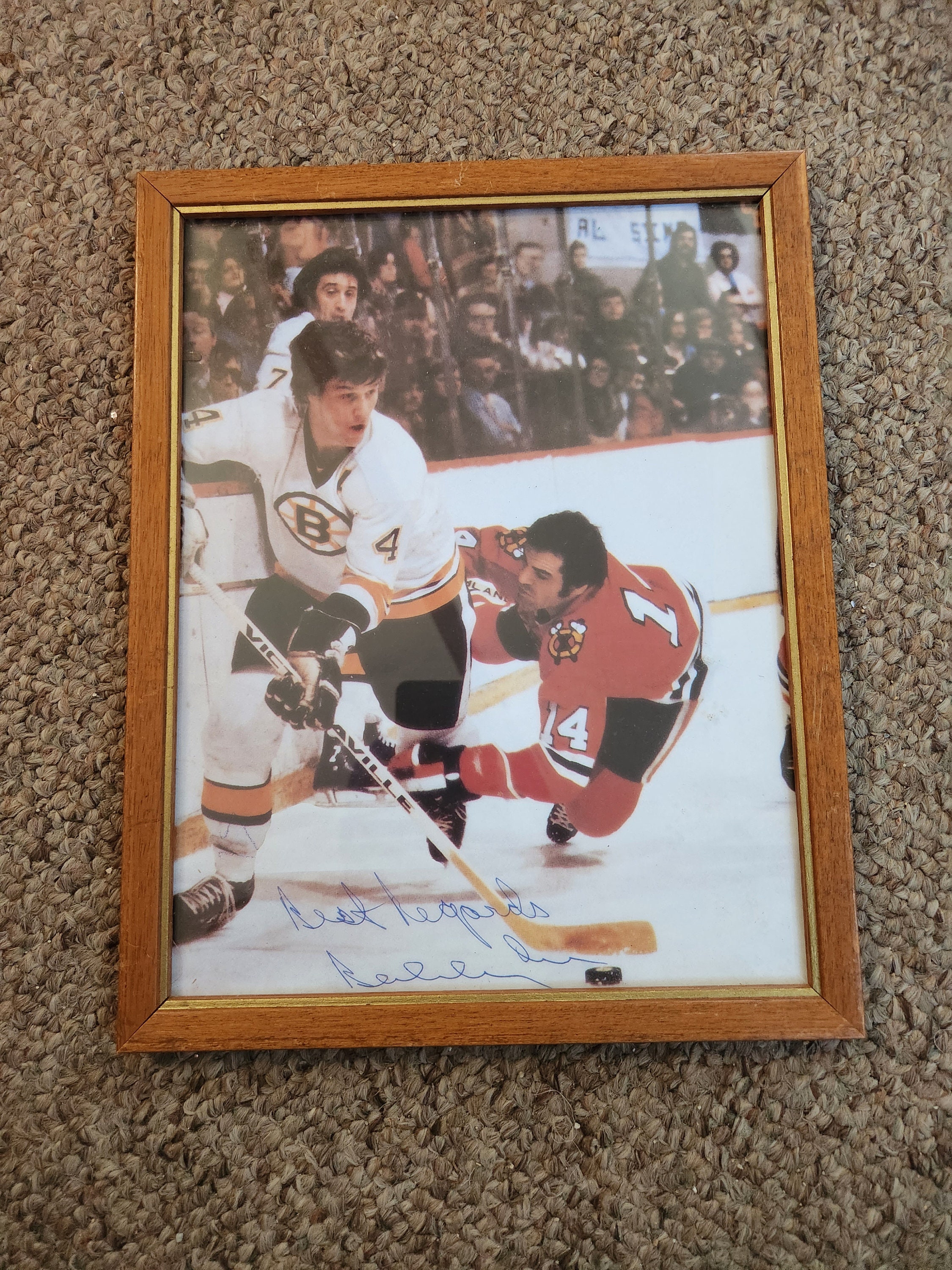 Bobby Orr Career Collectible Namebar Signed Ltd Ed of 144 - Museum Framed  at 's Sports Collectibles Store