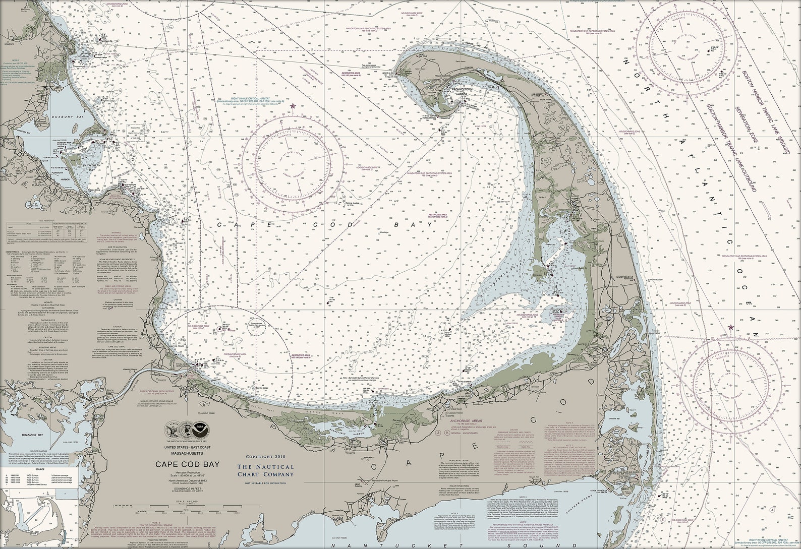 Cape Nautical Chart