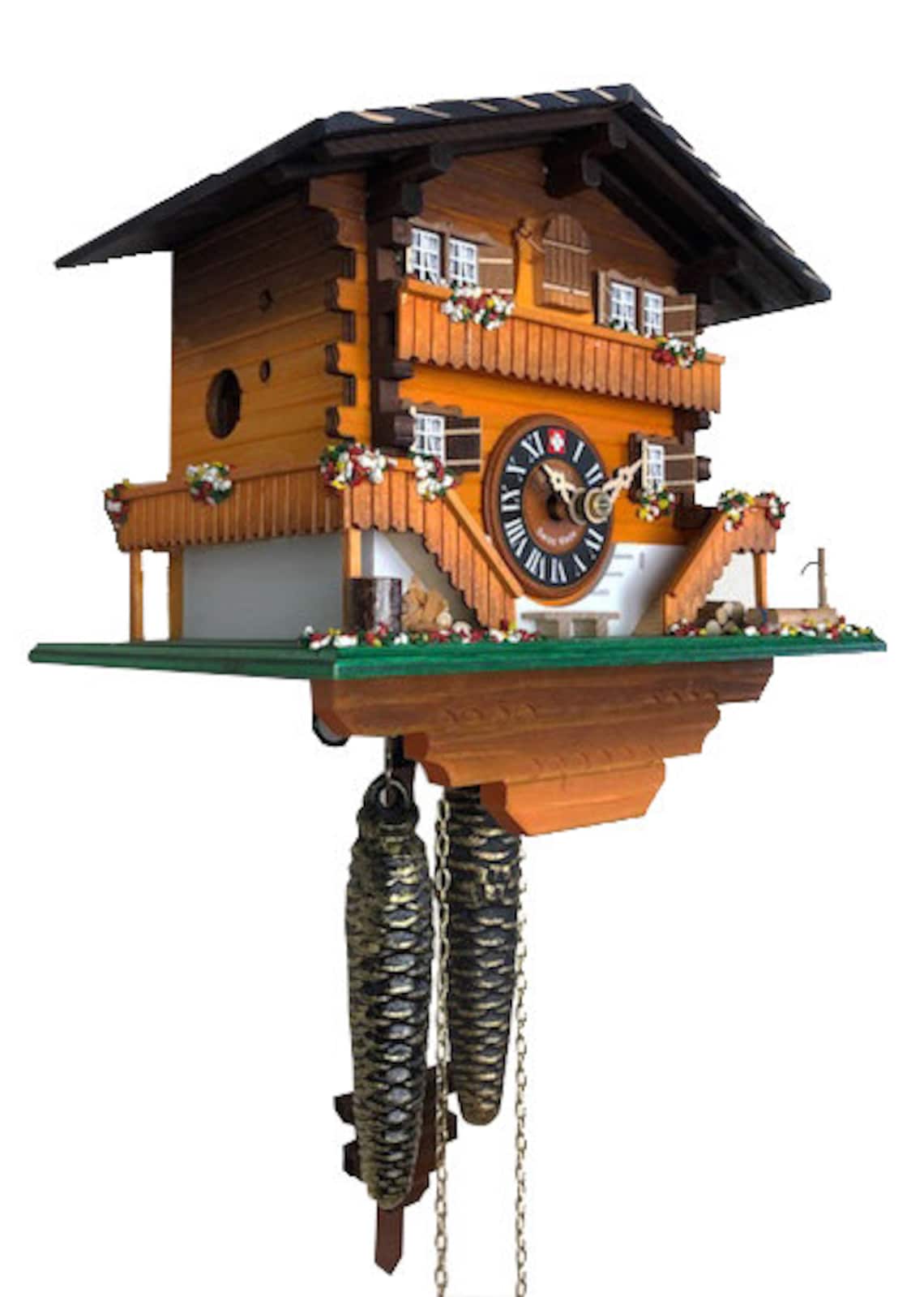 Loetscher Authentic Swiss Handcrafted Cuckoo Clock Classic | Etsy