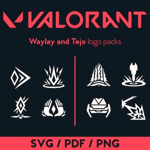 Valorant Waylay Tejo Agentes SVG PNG PDF Habilidades Descargar paquete de logotipos vectoriales / Juegos / Videojuegos