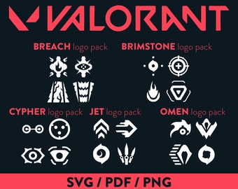 Valorant エージェント SVG PNG PDF 能力 Breach Brimstone