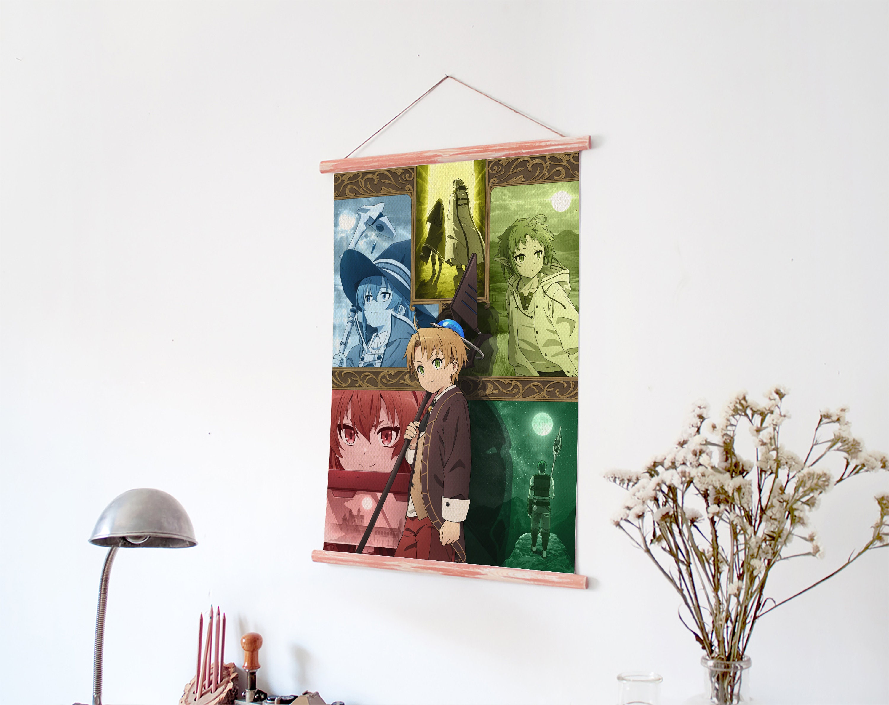 Spirited Mushoku Tensei Classic Japanese Anime Canvas Painting