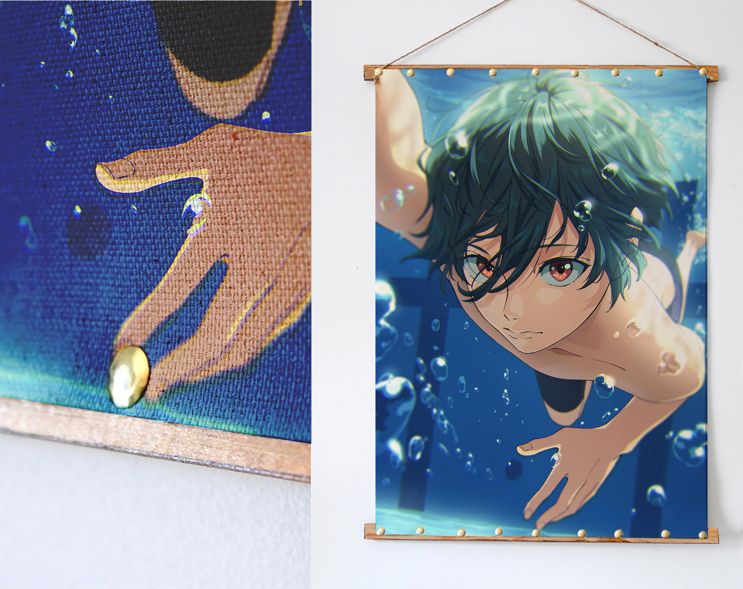 KEY TO LIT 猪狩蒼弥　公式写真　eternal summer オフショ Free! Eternal Summer Anime Print Ikuya Sousuke Rin Makoto