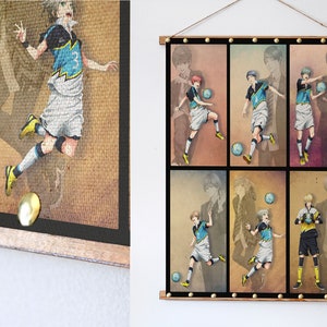 Futsal Boys!!!!! Poster Anime Canvas Print Haru Yamato Soccer Futsal Birthday Present Anime Poster Decor Wall Art Poster Wall Hanging