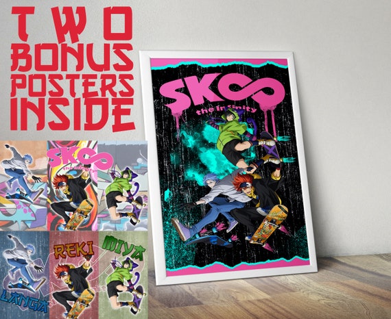 Buy SK8 the Infinity - Coolest Characters Themed Amazing Posters (30+  Designs) - Posters