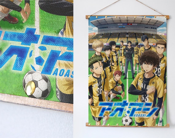 Aoashi Poster Canvas Anime Poster Soccer Ao Ashi Manga Ashito -  Finland