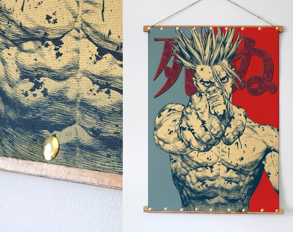 Sun-ken Rock Canvas Manga Print Yakuza Martial Arts Korean Mafia