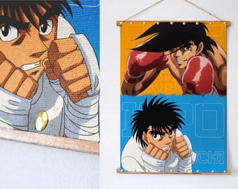 Hajime No Ippo Makunouchi Anime Canvas Manga Print Boxing -  Sweden