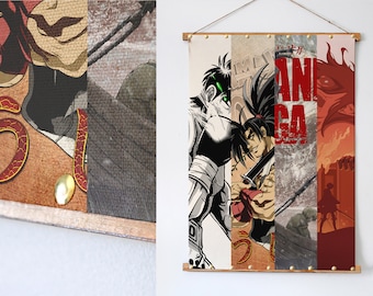 Custom Anime Manga Canvas Print, Birthday Idea Personalized Birthday present Print, Custom Poster Pictures Home Decor Wall Hanging Custom