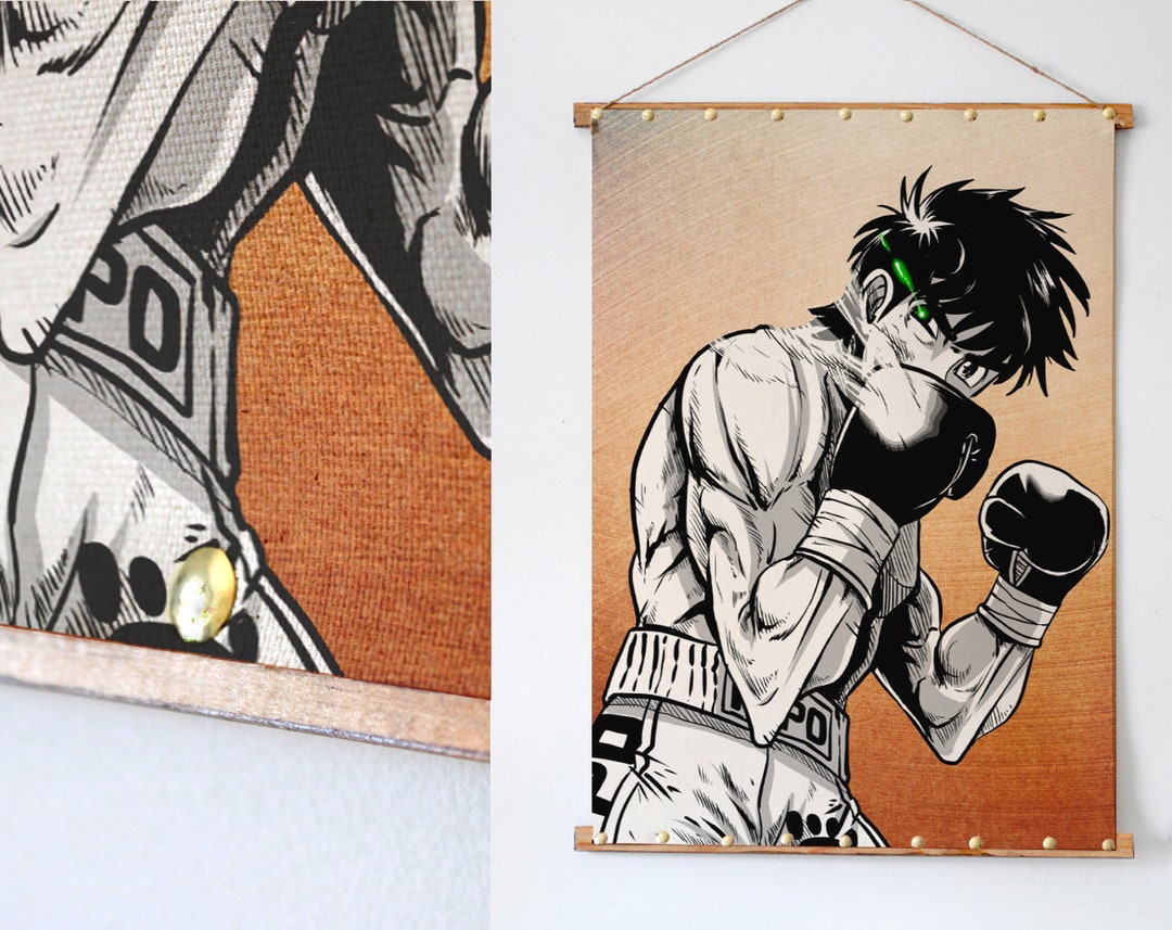 Quadro Arte Hajime No Ippo Anime Boxe Decoração