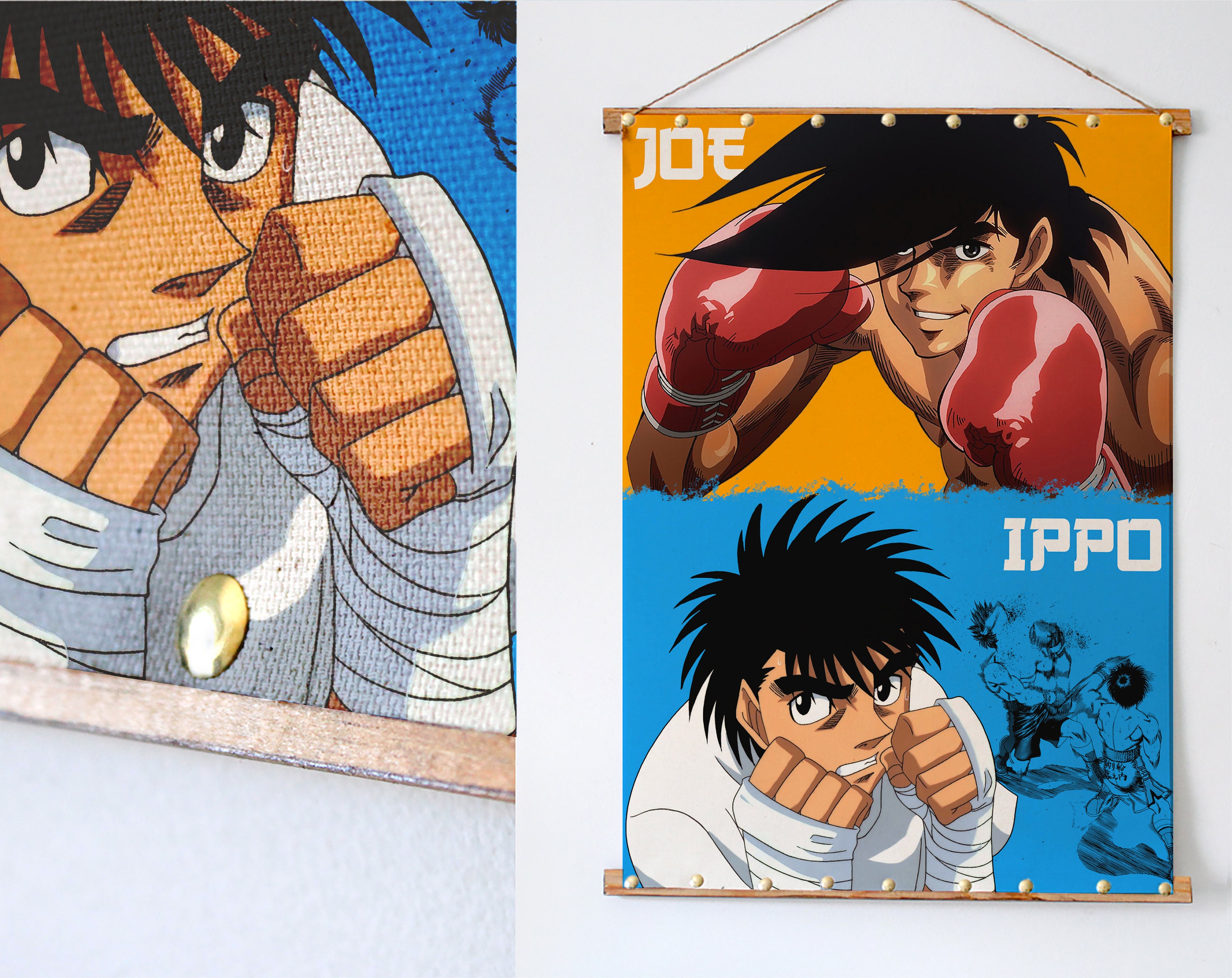 Hajime No Ippo Fight Anime Boxing Print Canvas Greeting Card for Sale by  donnalas