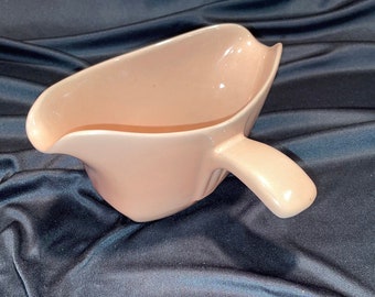 Antique Double Gravy Boat Antique Sauce Serving White Gold Transferware White Porcelain Ceramic Antique Tableware Double Handle Double Spout