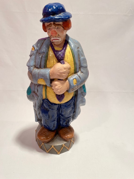 Vintage Sad Ceramic Crying Clown, Janes 315. - Etsy
