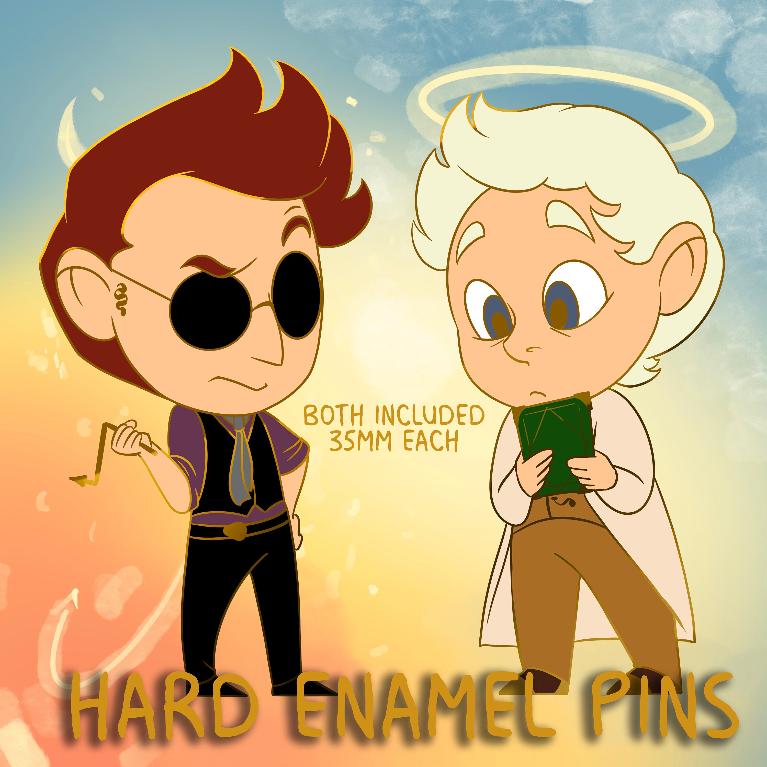 Hard Enamel Pin Set (PREORDER)