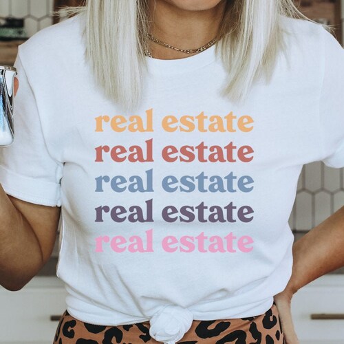 Funny Real Estate Agent Shirt Real Estate Agent Gift Real Etsy
