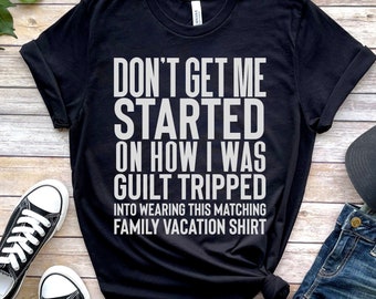 Family Vacation Shirts - Etsy Singapore