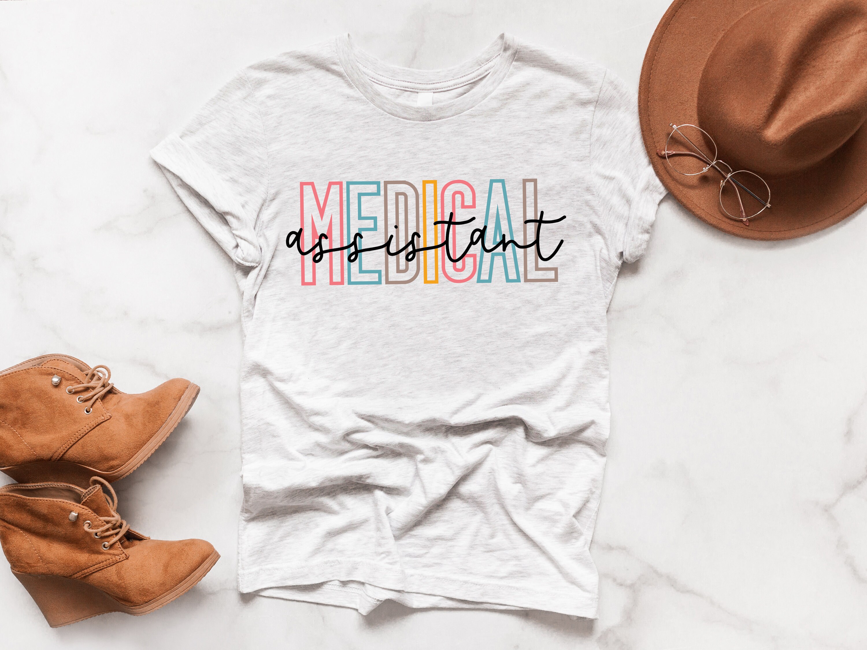 Medical Assistant Shirt MA Tshirt Gift for Medical Assistant Etsy