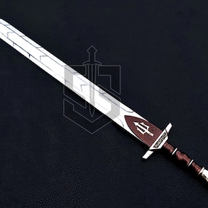 Riptide sword of Percy Jackson Anaklusmos sword Percy Jackson and the Olympians sword fictional sword functional sword gift for him. image 8