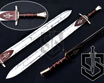 Espada Riptide de Percy Jackson - Espada Anaklusmos - Espada de Percy Jackson y los Olímpicos - espada ficticia - regalo de espada funcional para él.