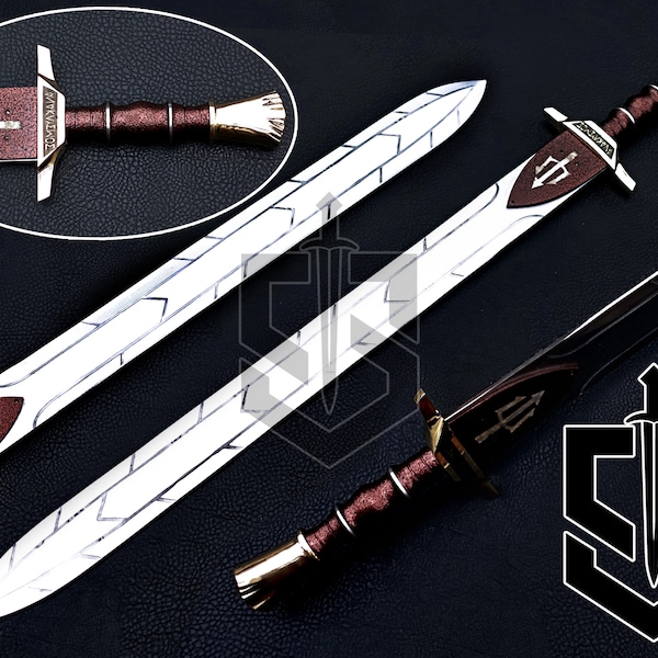 Riptide sword of Percy Jackson - Anaklusmos sword - Percy Jackson and the Olympians sword - fictional sword - functional sword gift for him.
