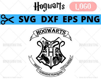 Hogwarts Logo Art Etsy