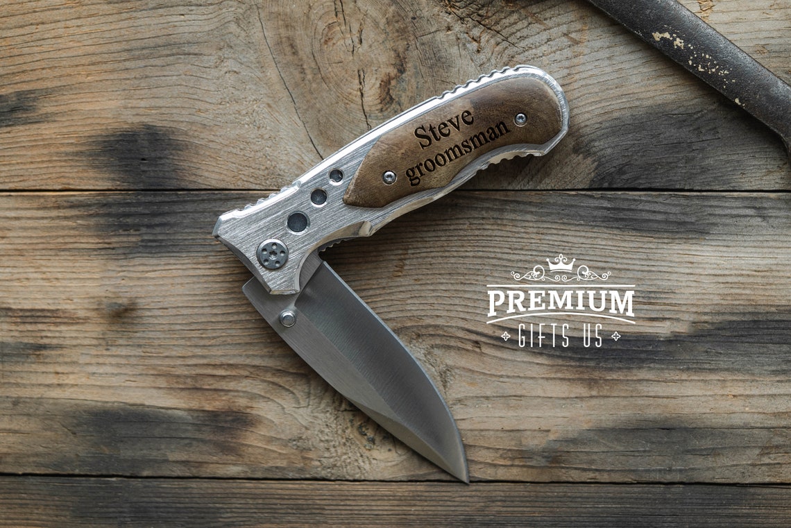 Personalized Gift for Girl Pocket Knife With Box Engraved Etsy