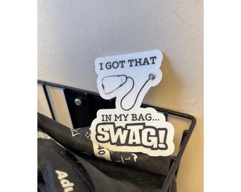 Stethoscoop SWAG-sticker