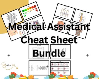 Medical Assistant Cheat Sheets