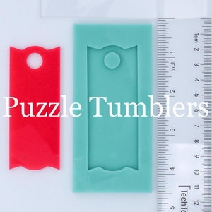 Scallop Tag Keychain Mold Scallop Tag Keychain Mold