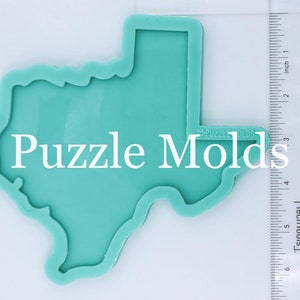 Custom Texas Coaster Large, Texas State Mold, Texas Coaster, Texas Shape Mold, Epoxy Mold, Silicone Mold (C10)