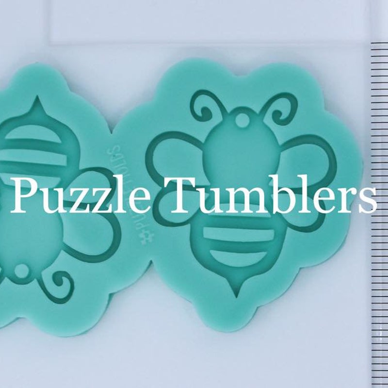 Honeycomb and bee Earrings Mold main image 0
