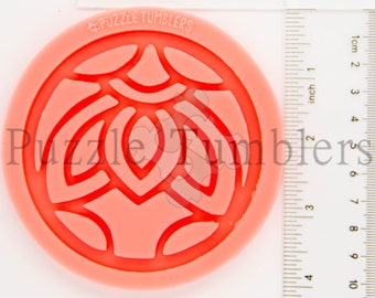 Floral Coaster Mold (C6)