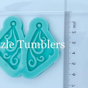 Custom Mold Butterfly Earrings (E262)