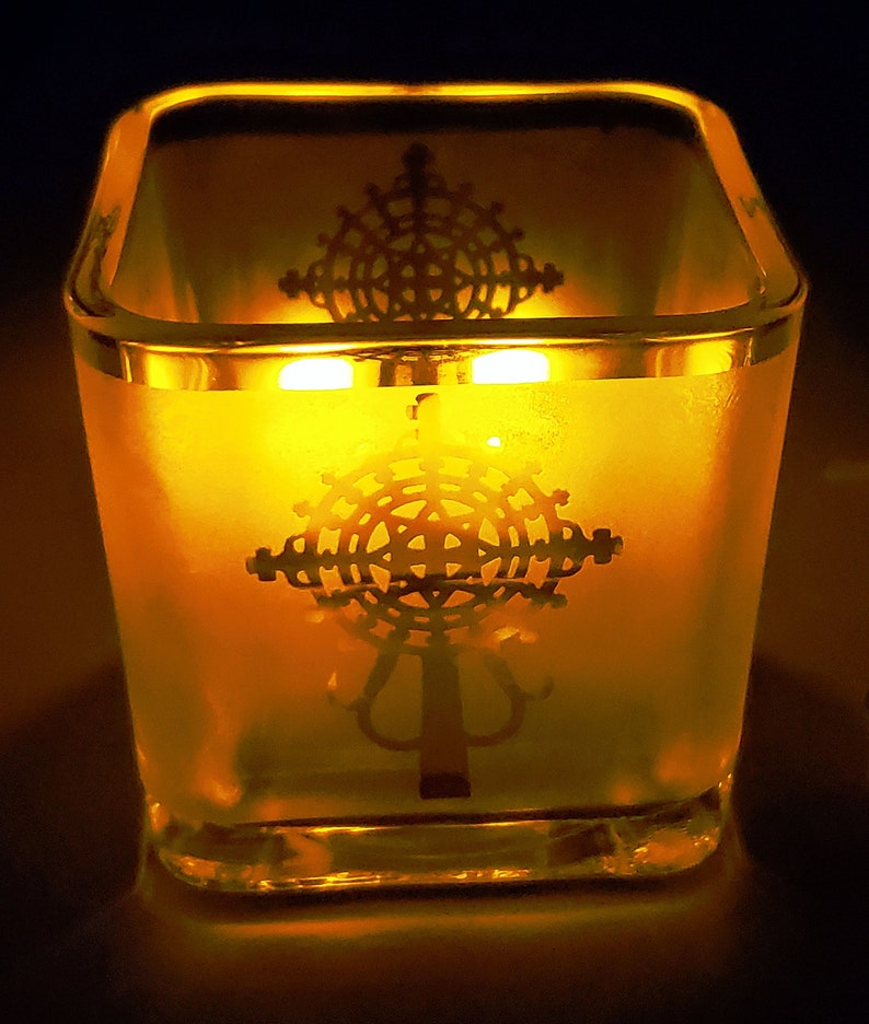 Ethiopian cross Ethiopian gift Ethiopian candle Ethiopian Etsy