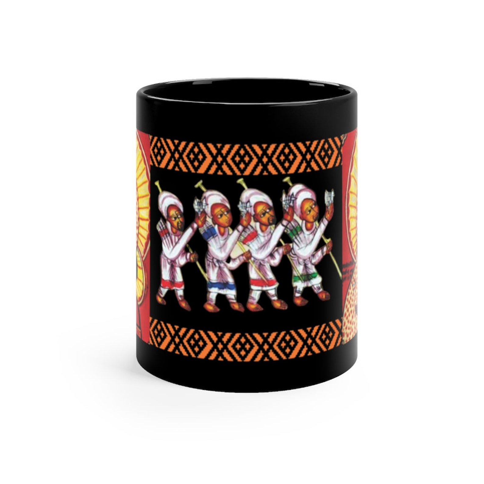 Ethiopian Coffee Mug Ethiopian Gift Ethiopian Orthodox Etsy