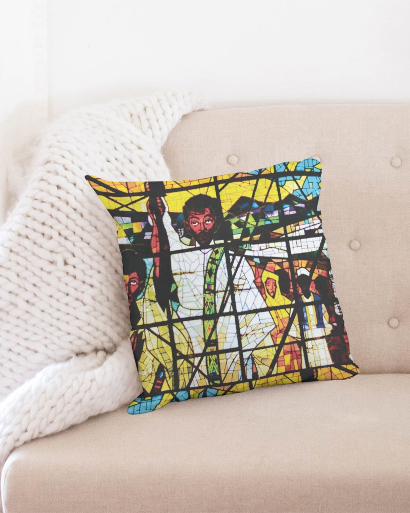 Ethiopian Pillow Cover Ethiopian Art Ethiopian Gift Habesha Etsy