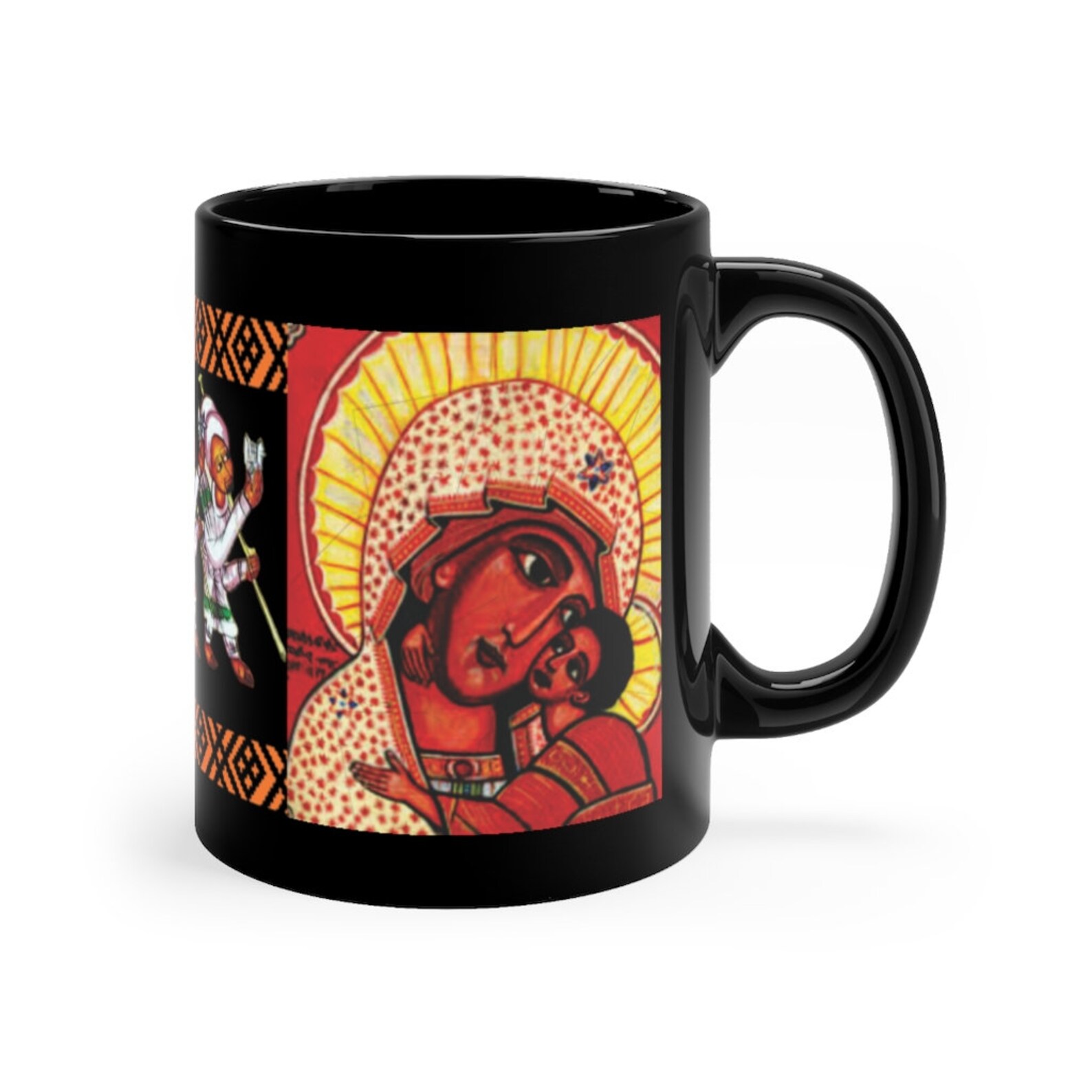 Ethiopian Coffee Mug Ethiopian Gift Ethiopian Orthodox Etsy