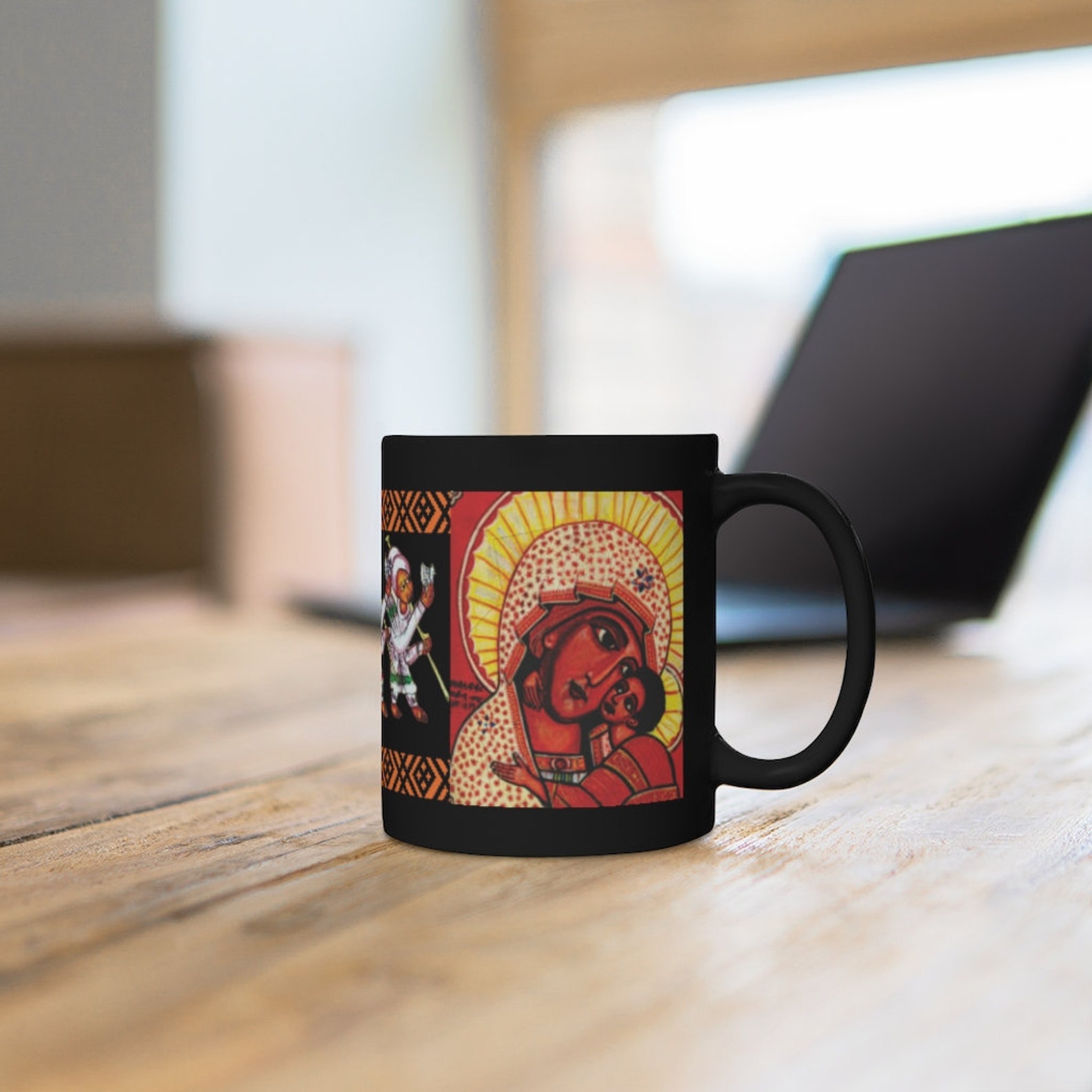 Ethiopian Coffee Mug Ethiopian Gift Ethiopian Orthodox Etsy