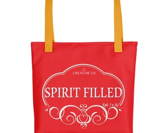 Spirit Filled Christian,CREATURE 2.0 Bolsa de Tote Inspiradora