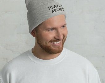 Gorro con afirmación bíblica, Agente del Cielo, Gorro cristiano con puño