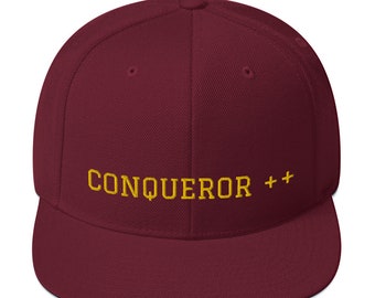 Gorra snapback Conqueror Christian