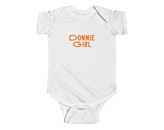 Body per neonata ispirato a Donnie, nuovo modello per bambini.