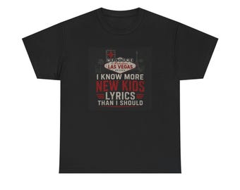 New Kids Las Vegas reluctant husband boyfriend partner funny t-shirts (3 designs to choose from)