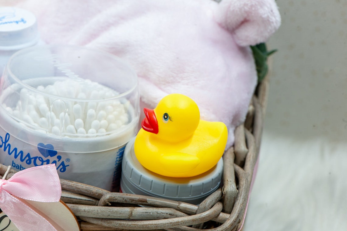 Pink Luxury Baby Gift Set Baby Bath time Gift Baby Gift Etsy