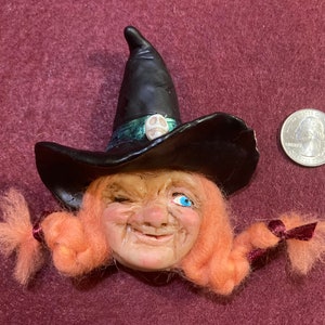 Witch refrigerator magnet