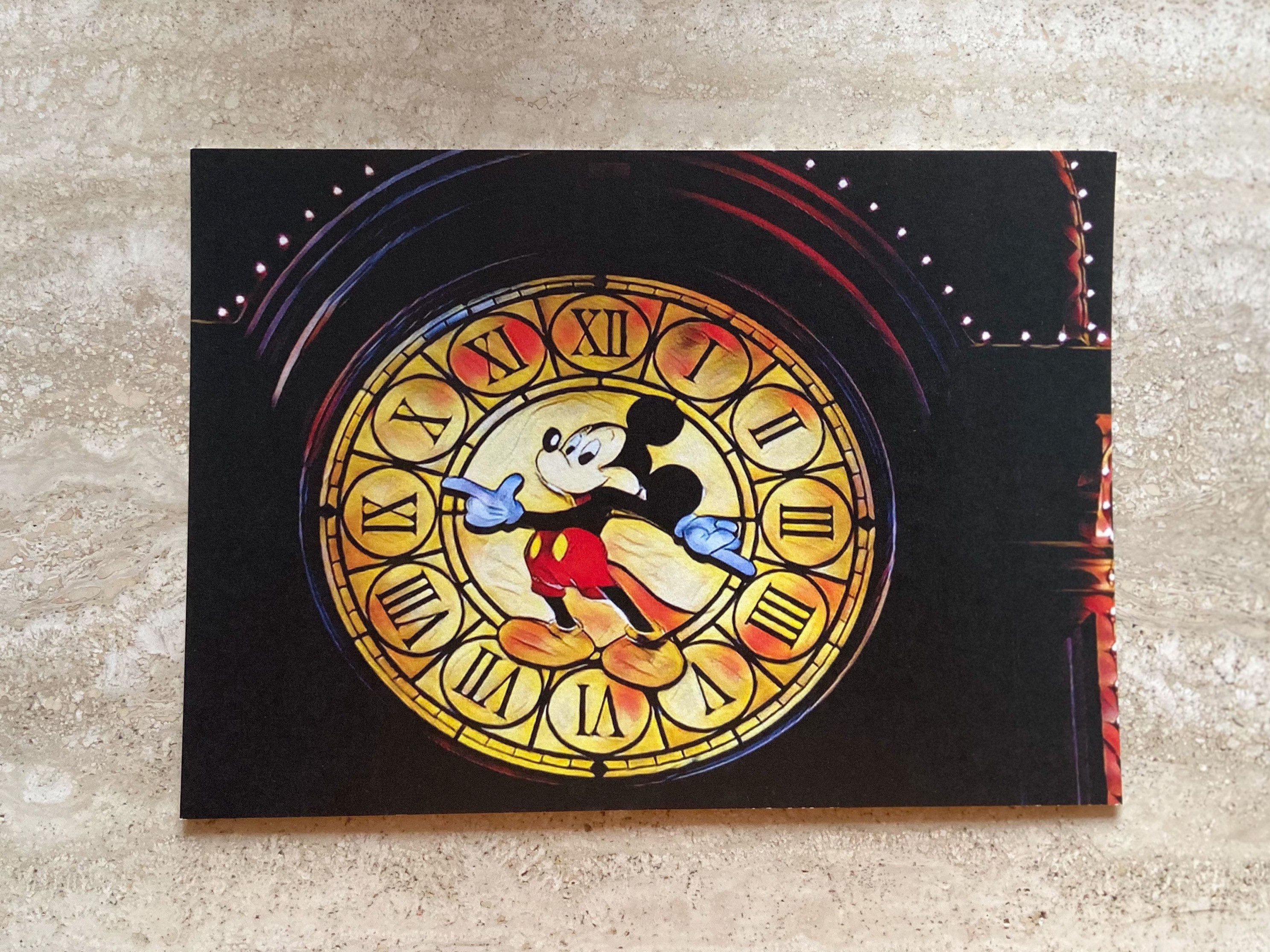 Disneyland Hotel Clock Print / Disney Print / Disneyland Clock Etsy